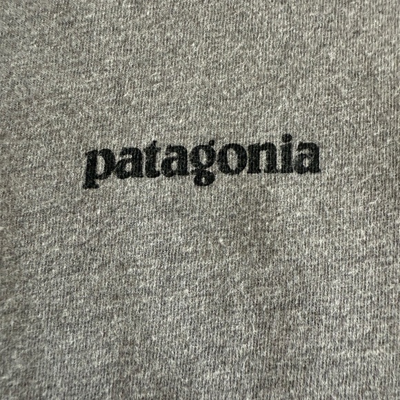 Patagonia Gray Short Sleeve Tee Classic Crew Neck - Picture 3 of 11